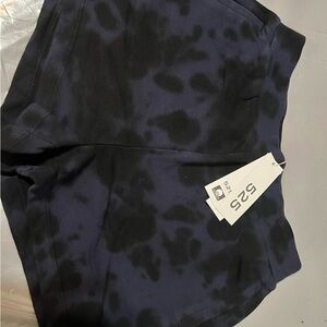 525 America Black Tie-Dye Women Shorts
